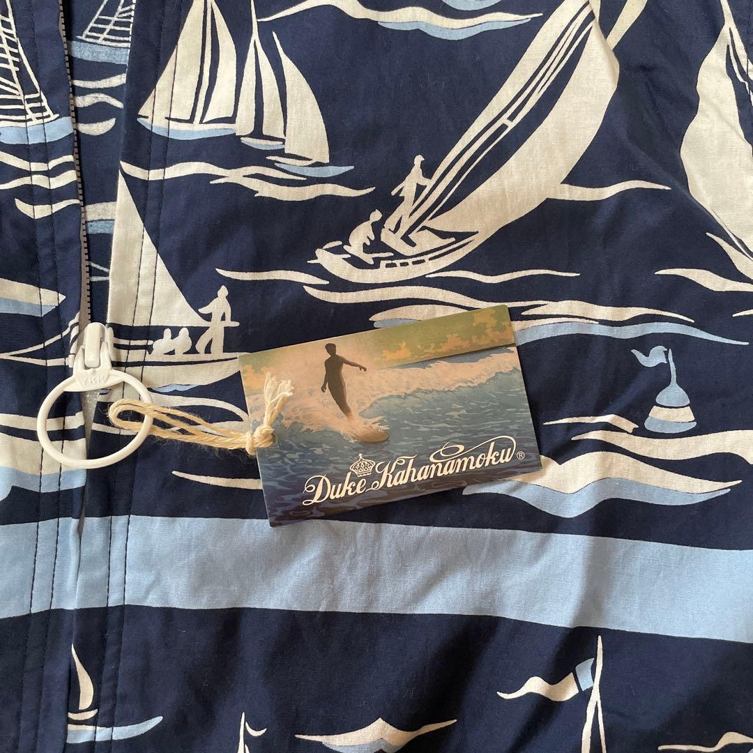 サンサーフ　デュークカハナモク　コットンジップアップパーカー　Mサイズ　送料込み