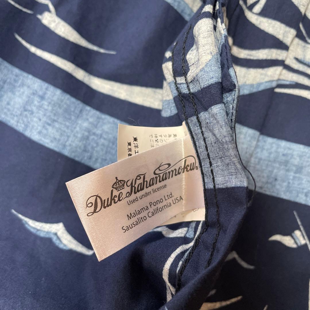 サンサーフ　デュークカハナモク　コットンジップアップパーカー　Mサイズ　送料込み