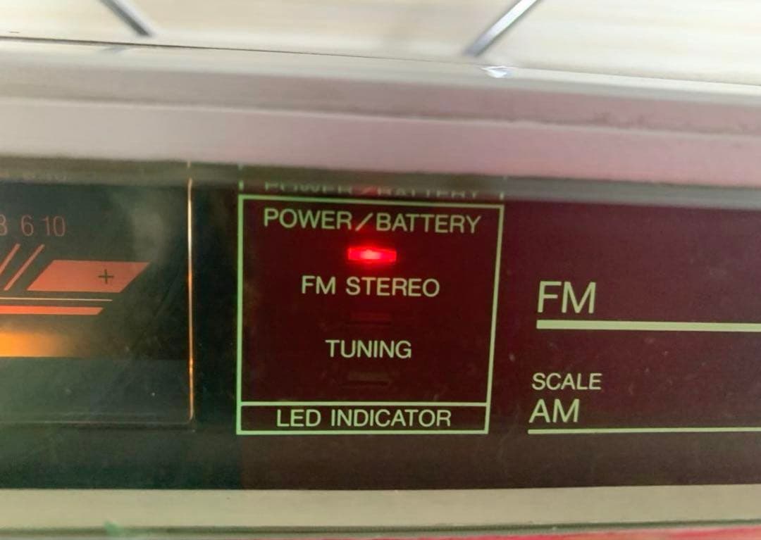 希少昭和レトロ東芝大型ラジカセ RT-S98メンテナンス済み中古動作品ビンテージ