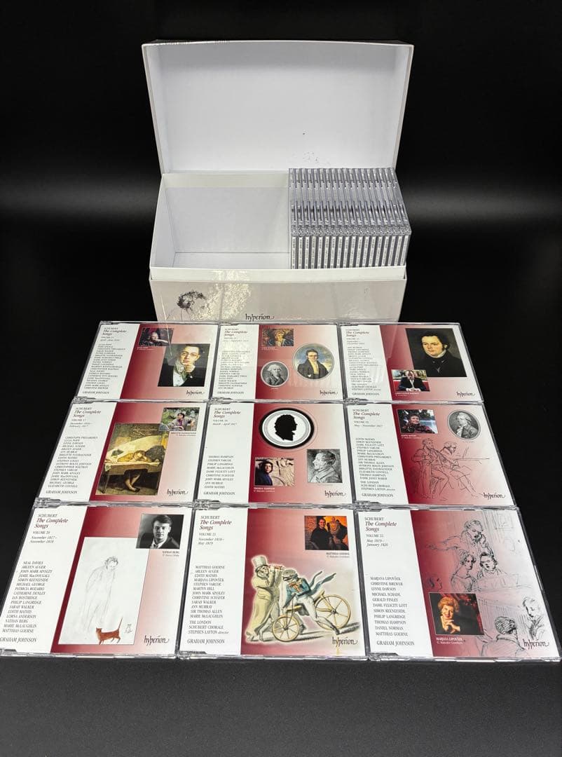 シューベルト　クラシック　CDボックス　FRANZ SCHUBERT