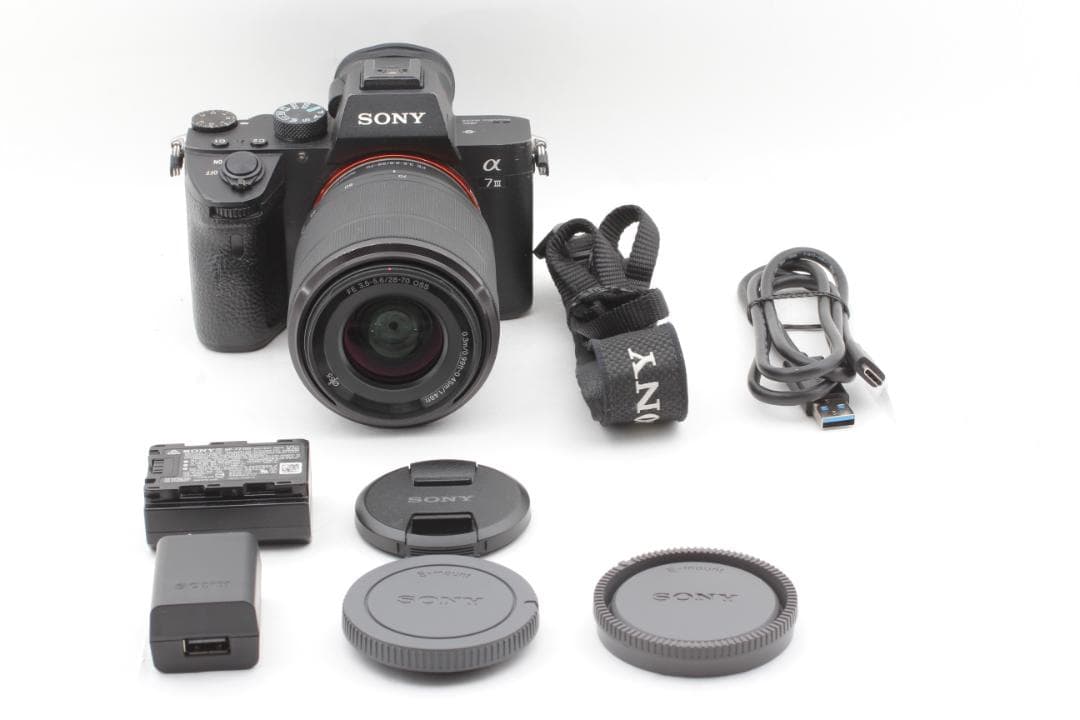 SONY α7III ミラーレスデジタルカメラ SEL2870 レンズセット