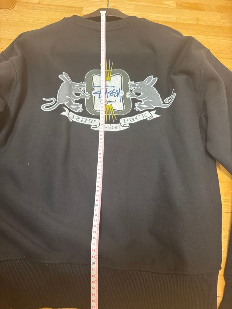 Stussy ブラック Lサイズ スウェット