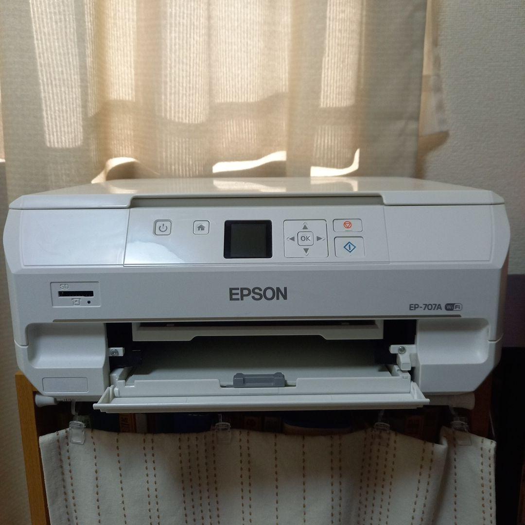 EP-707A Wi-Fi インクジェットプリンター　Colorio　カラリオ