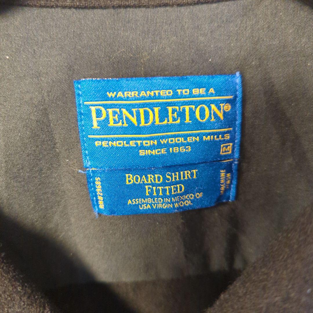 Pendleton ペンドルトン ボードシャツ ブラック 単色