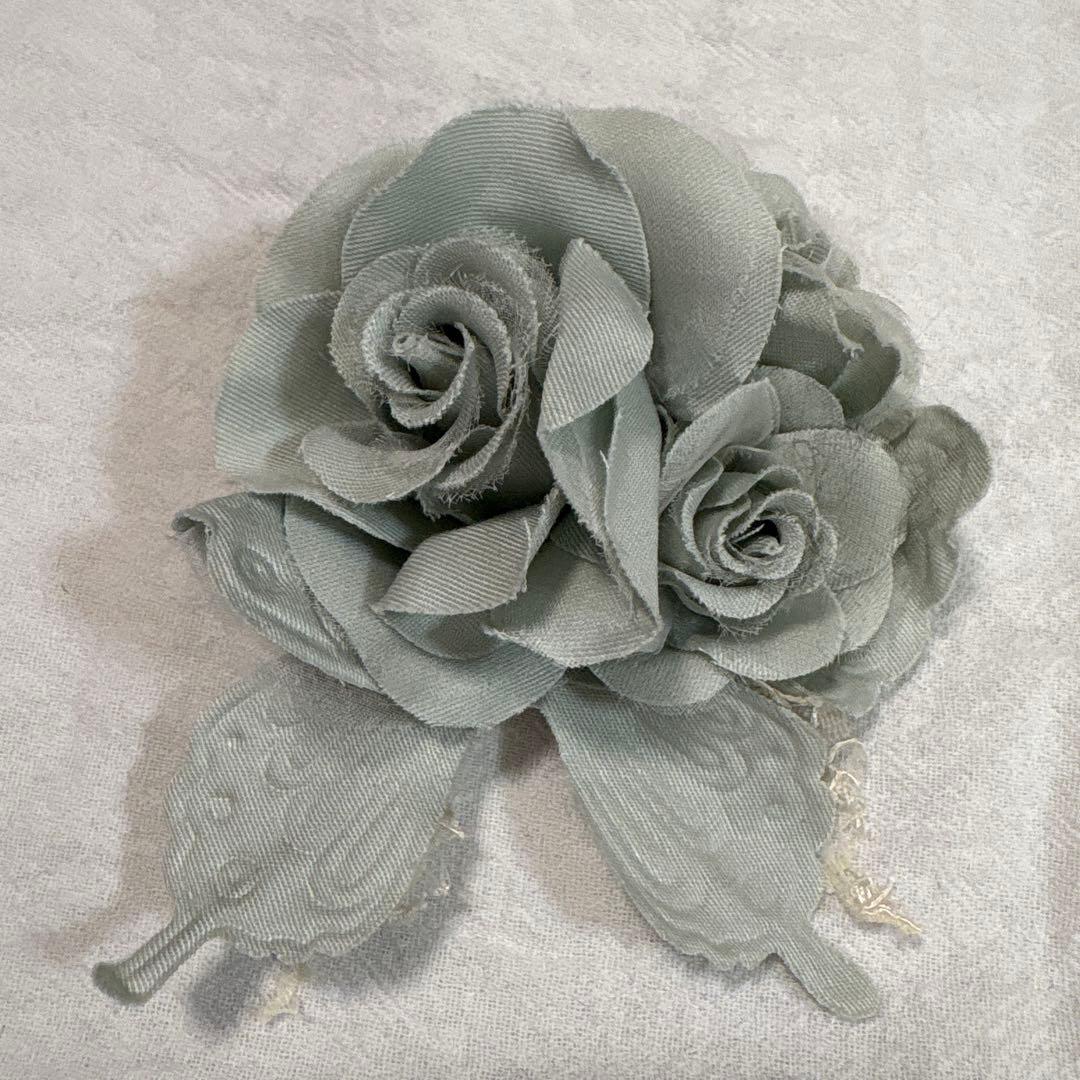 メアリーマグダレン　パピヨンローズコサージュ　ミルキーミント