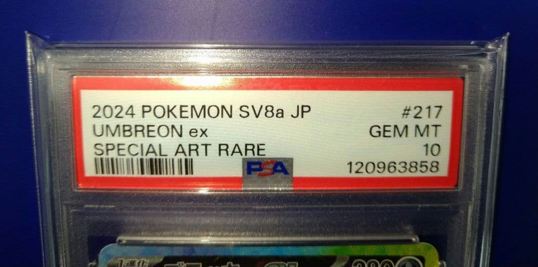 ブラッキー ex SAR SV8a テラスタルフェスex 217/187