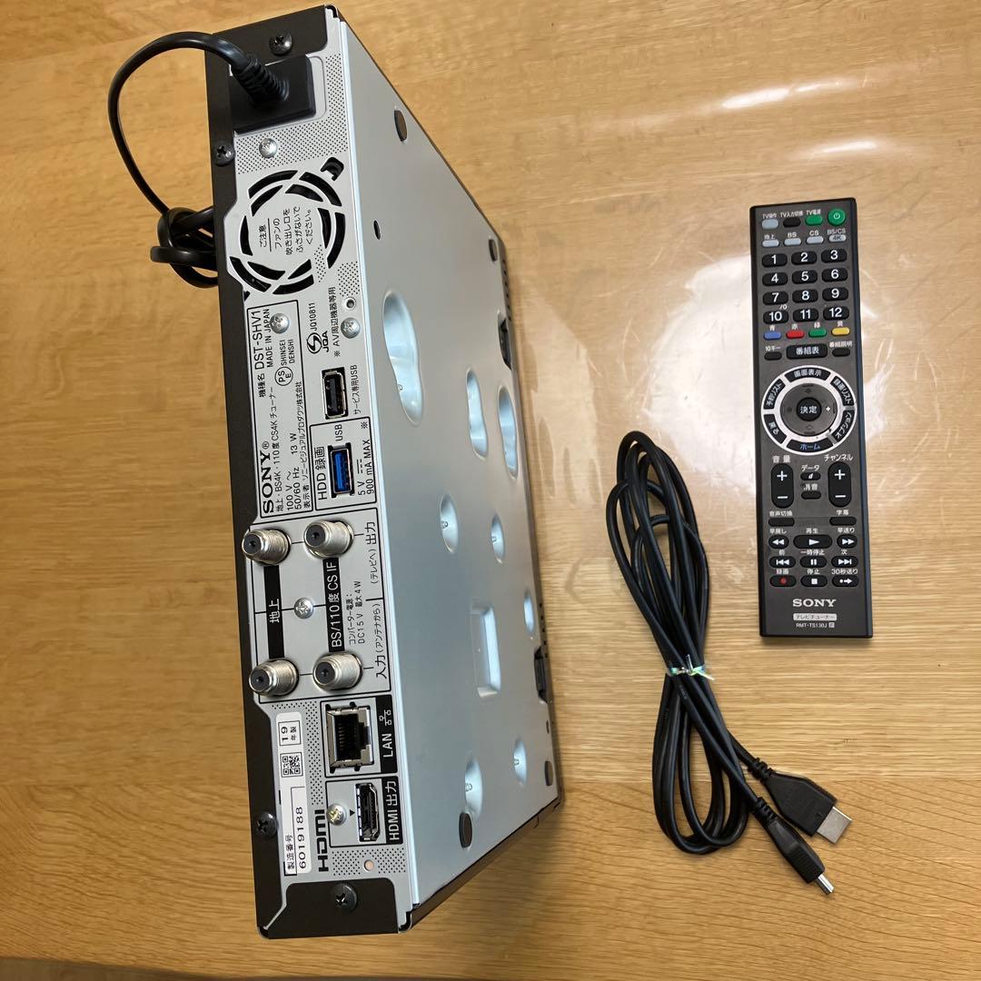 美品ソニー 4Kチューナー BS/CS4K 地上デジタルテレビ DST-SHV1