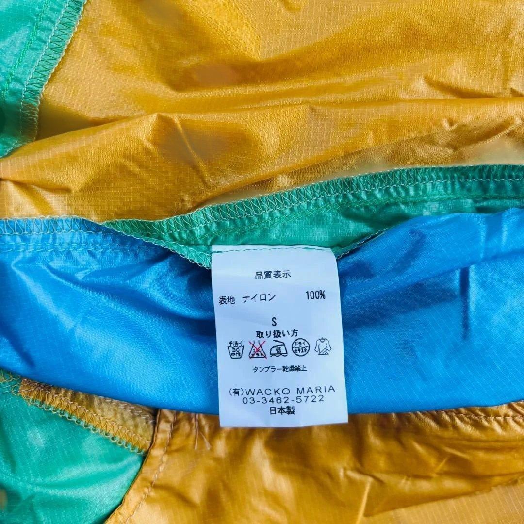初期アーカイブ】WACKO MARIA ナイロンパーカー 日本製 背面ビッグロゴ