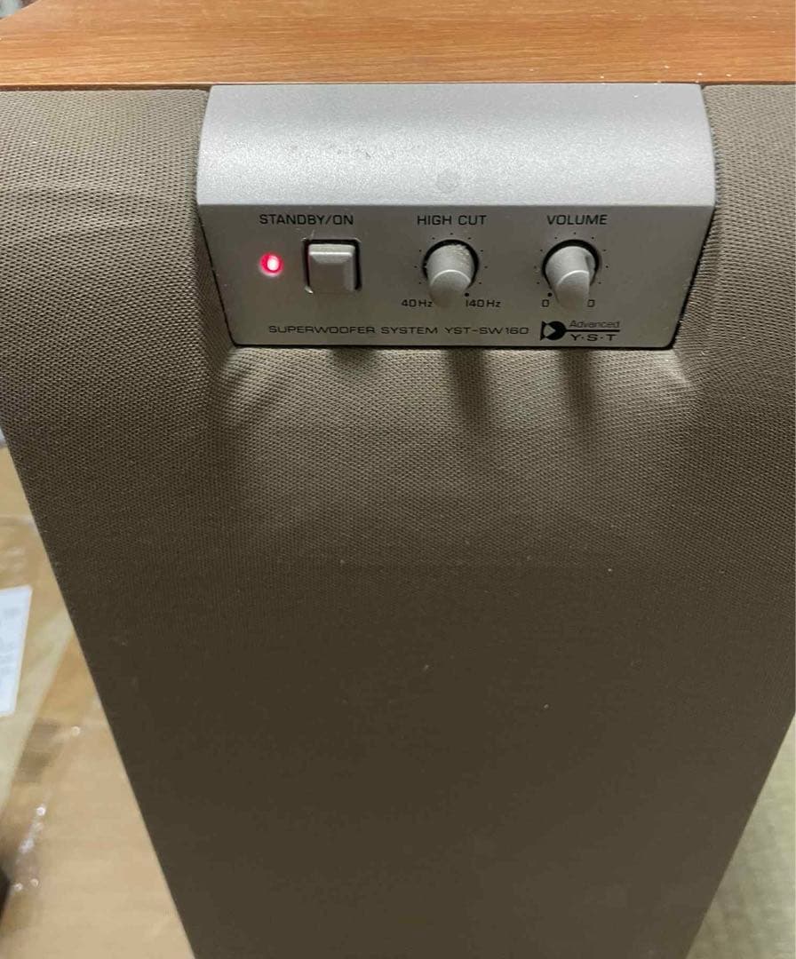 ヤマハ YST-SW160 MC チェリー スーパーウーファーシステム
