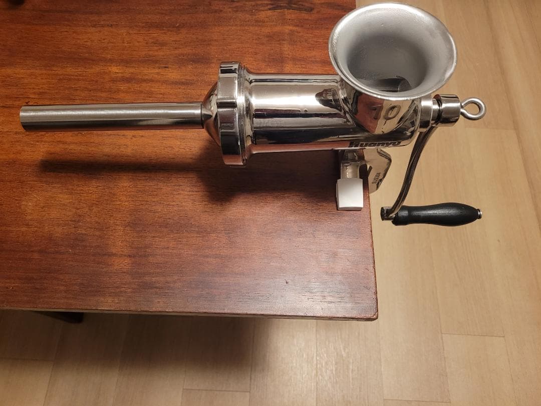 Huanyu ミンチ機 手動式ミンサー ミートチョッパー