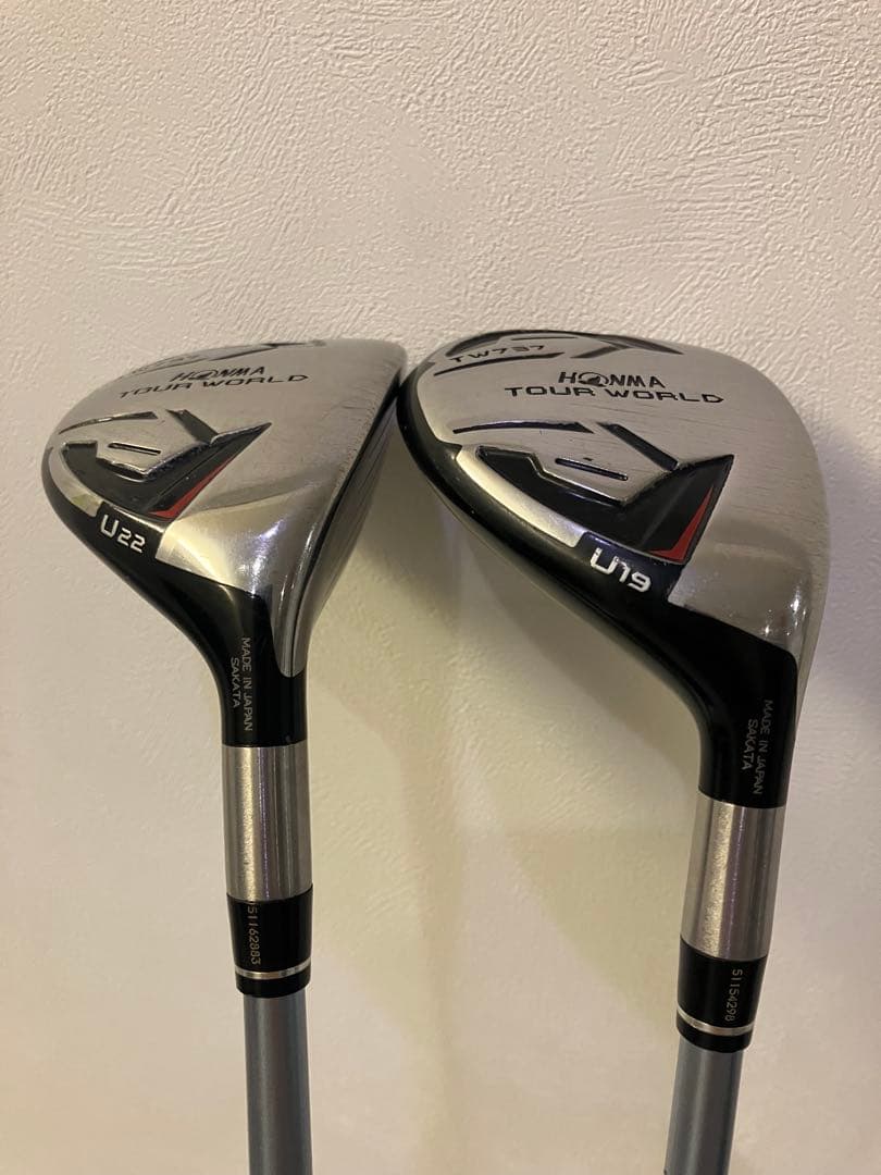 HONMA TOUR WORLD737ユーティリティ２本セット