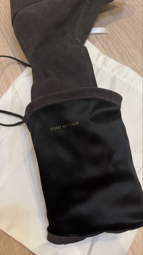 a*9様 未使用スチュアートワイツマン ニーハイブーツ ロングブーツ TIELA