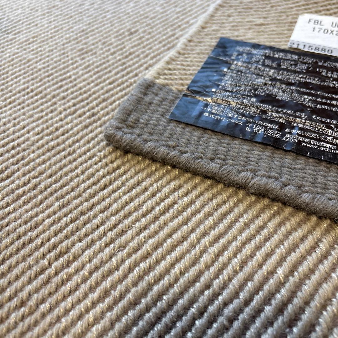 ACTUS アクタス FABULA Livingラグマット 170x240cm