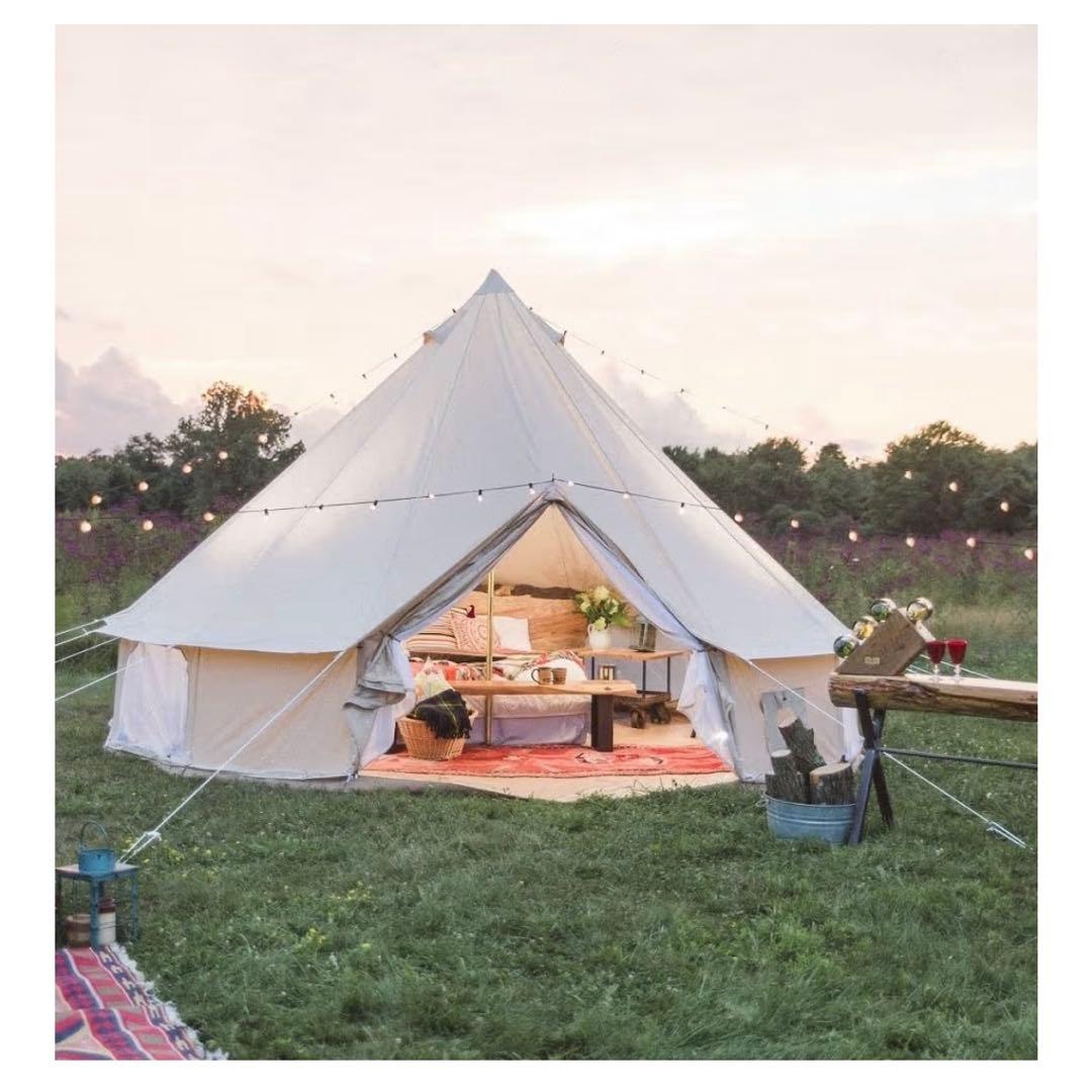 ベルテント 4m グランピング 8人 アスガルドタイプ12.6フロア付