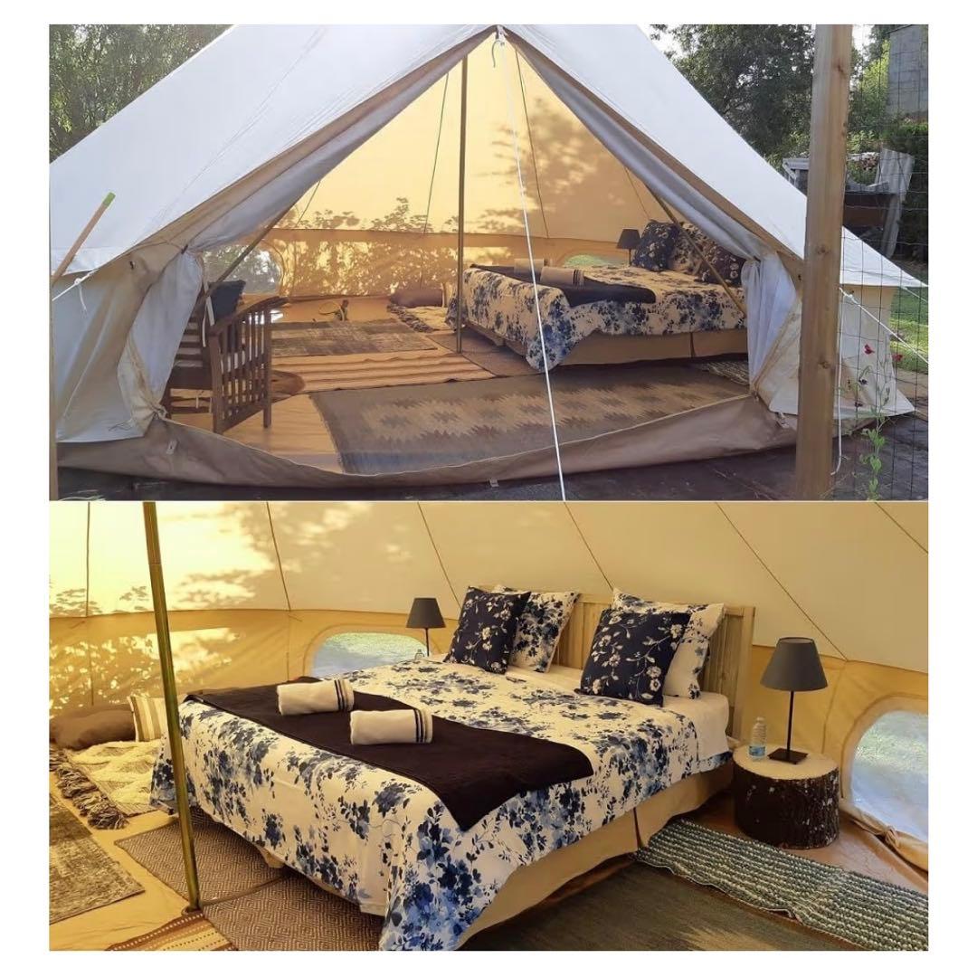 ベルテント 4m グランピング 8人 アスガルドタイプ12.6フロア付