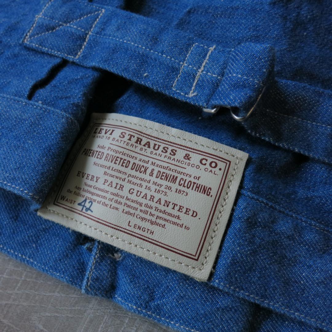 42 LEVI'S VINTAGE CLOTHING トリプルプリーツブラウス