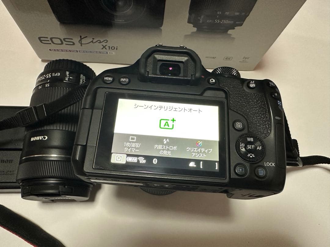 Canon EOS Kiss X10i キャノン　ダブルレンズセット