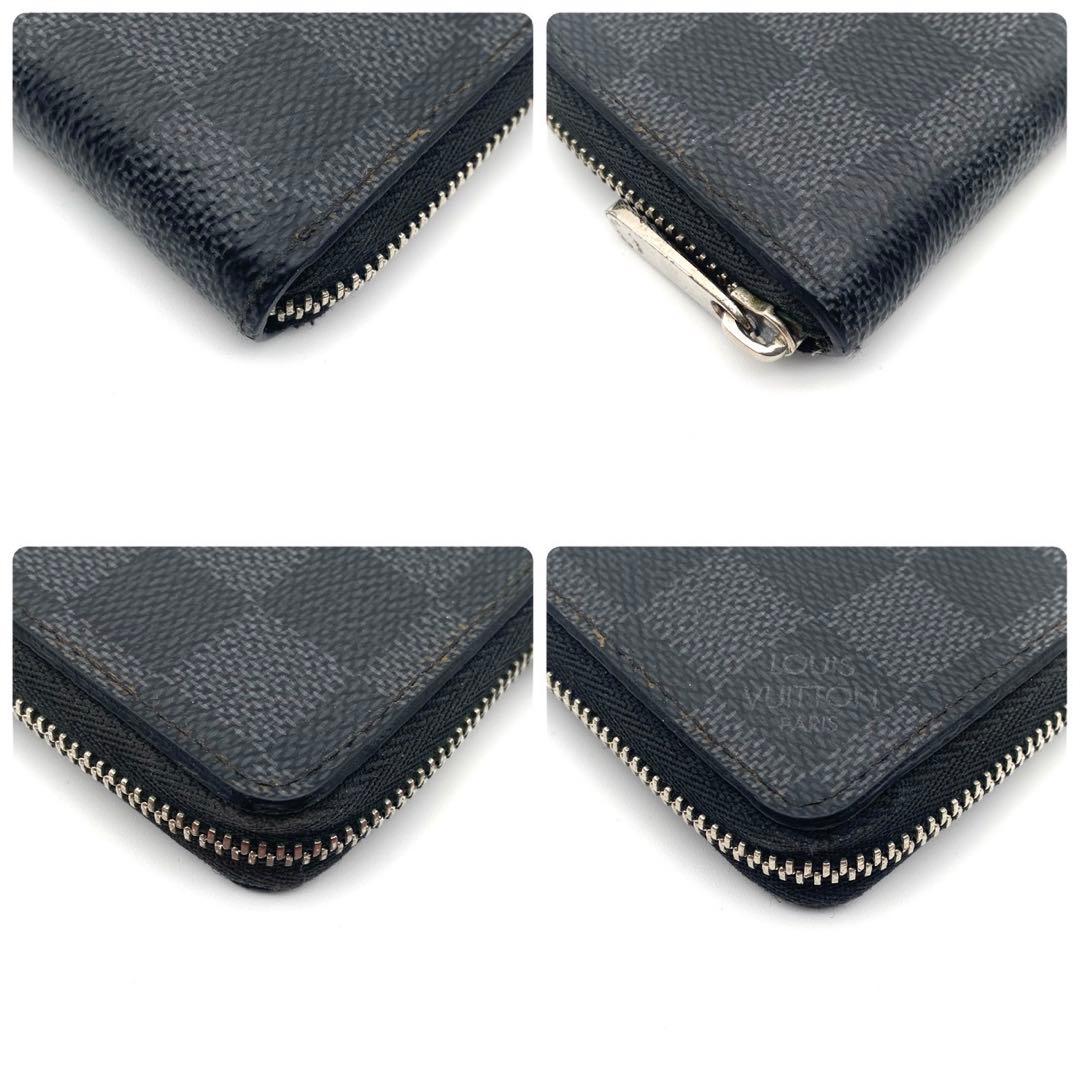 ルイヴィトン ダミエ グラフィット ジッピー パース 小銭入れ ブラック