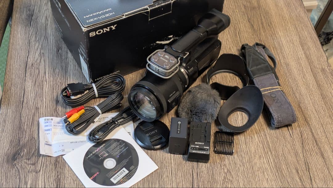 SONY NEX-VG30 ビデオカメラ【１６３２】