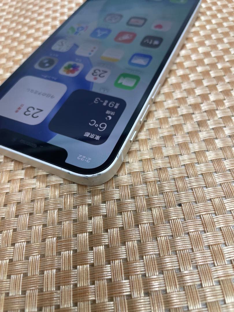 iPhone 12 128 GB ホワイトSIMフリー【0653】