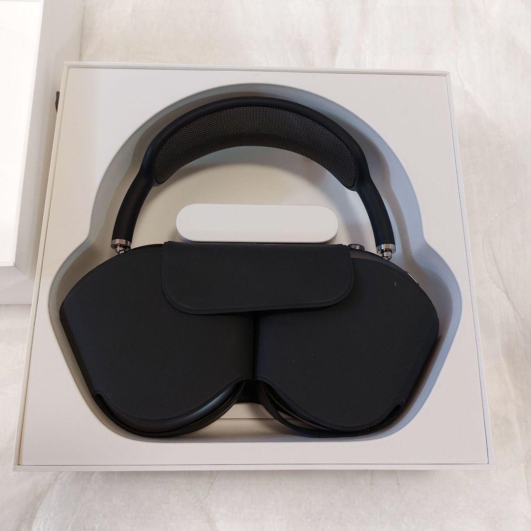 Apple AirPodsMax 第1世代　スペースグレー　黒　美品　付属品付き