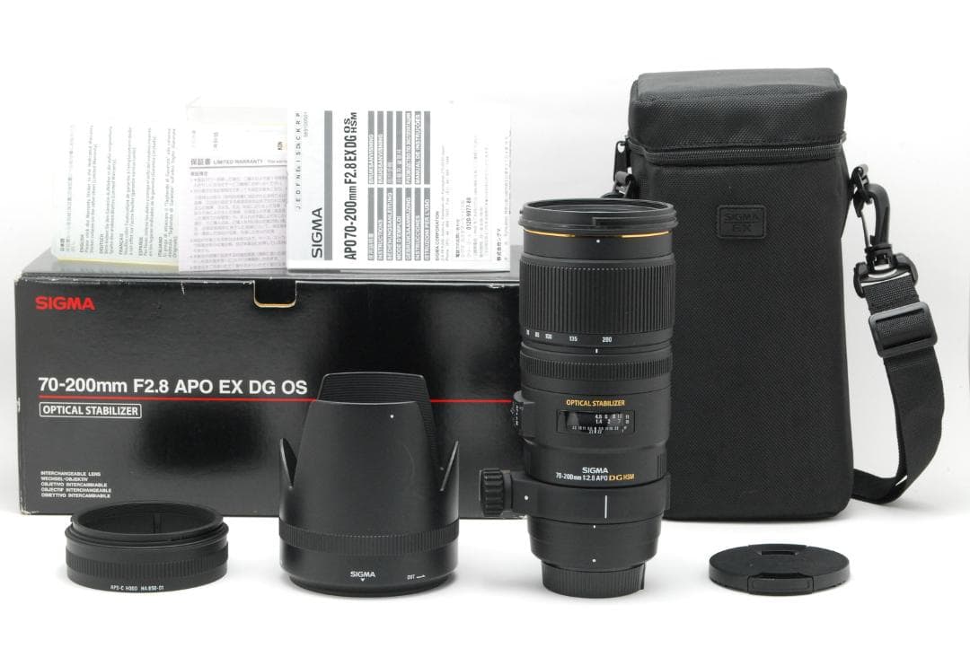美品 Sigma 70-200mm 2.8 APO EX DG OS #316