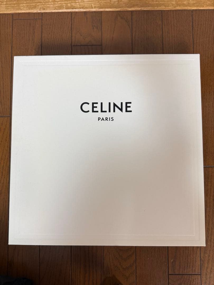 CELINE レザー ウェッジブーツ 38