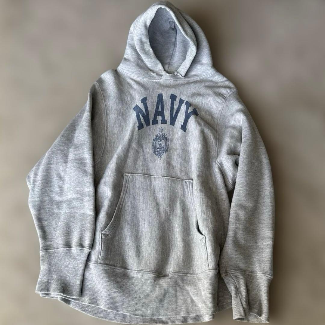 80's U.S NAVY リバースウィーブ　ビンテージ　ミリタリー　トリコタグ