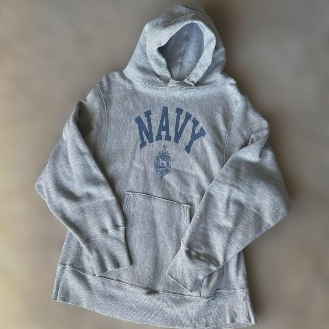 80's U.S NAVY リバースウィーブ　ビンテージ　ミリタリー　トリコタグ