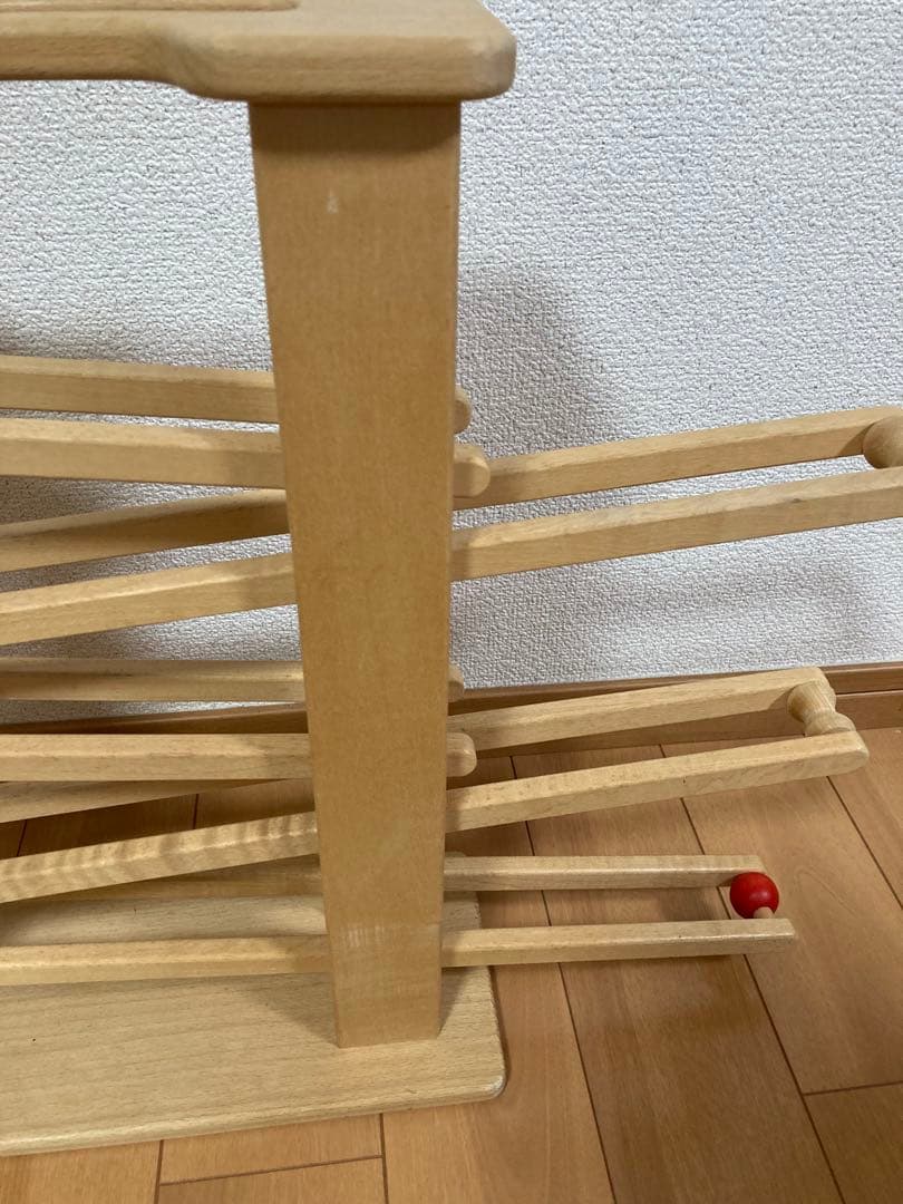 ニック社　nic 木製 スロープトイ　知育玩具 多段スロープ