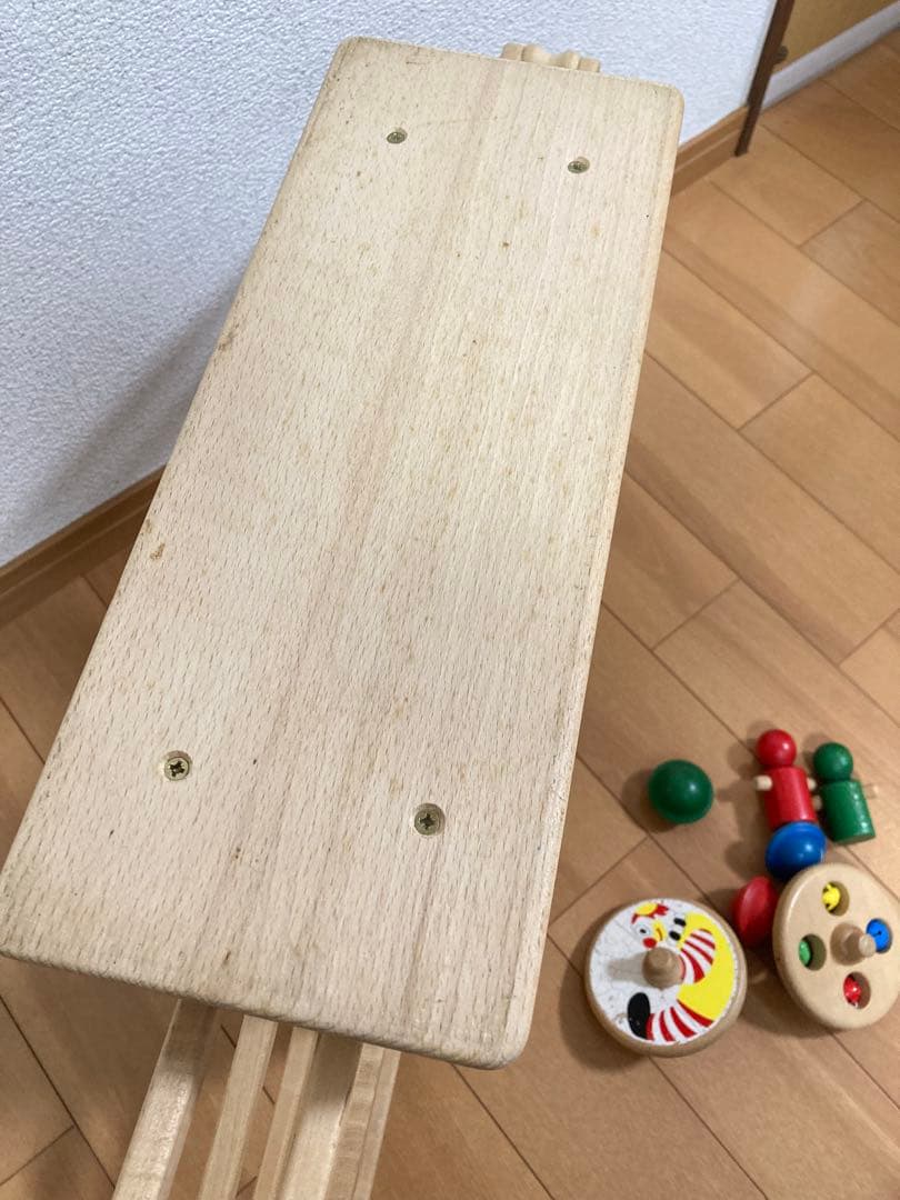 ニック社　nic 木製 スロープトイ　知育玩具 多段スロープ