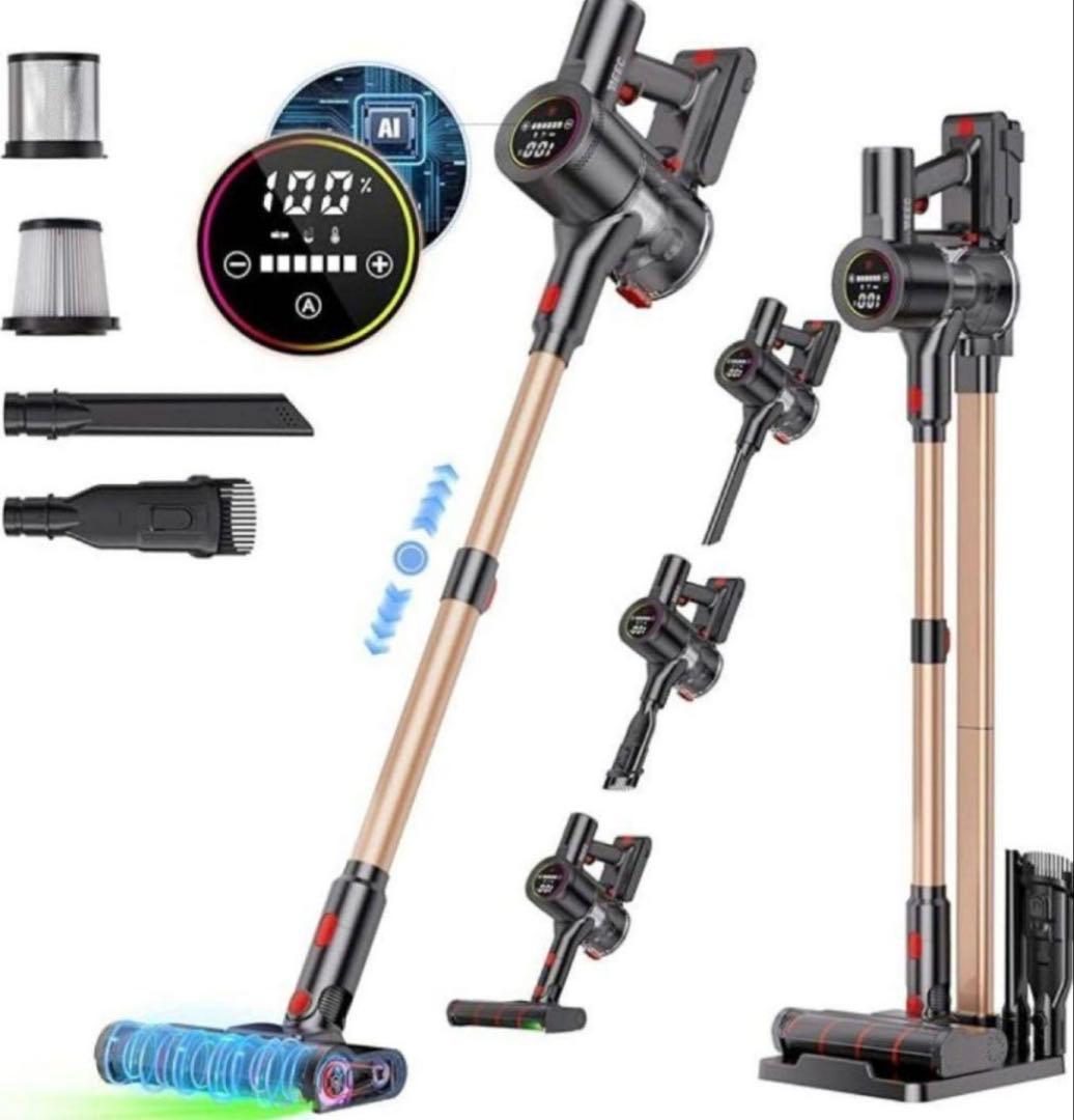 お買い得‼️ コードレス掃除機 軽量 サイクロン式 スティッククリーナー 2WAY