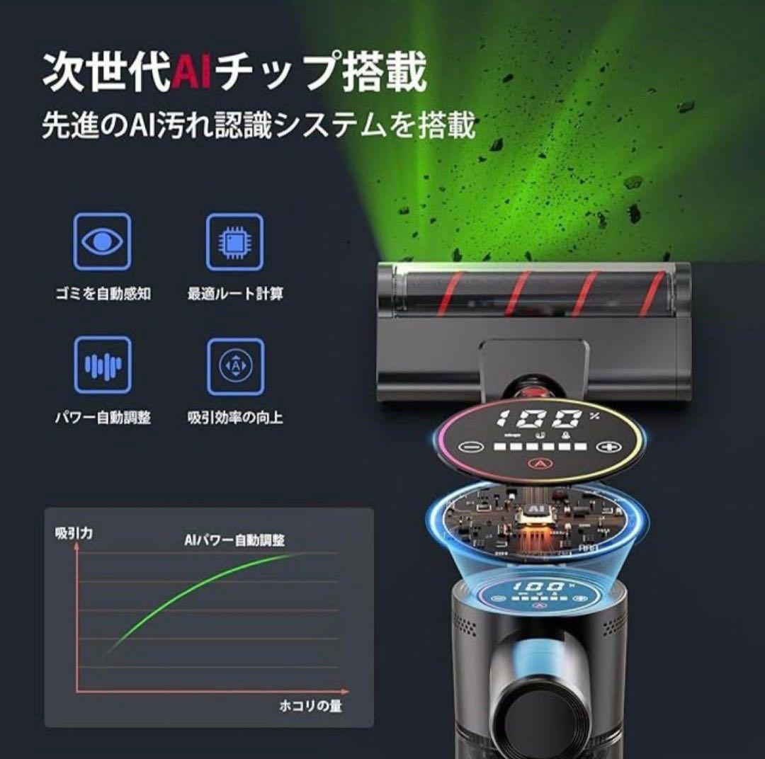 お買い得‼️ コードレス掃除機 軽量 サイクロン式 スティッククリーナー 2WAY