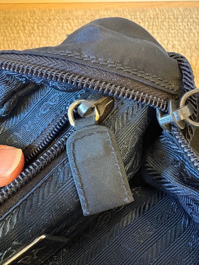 PRADA ビーズ刺繍 ハンドバッグ