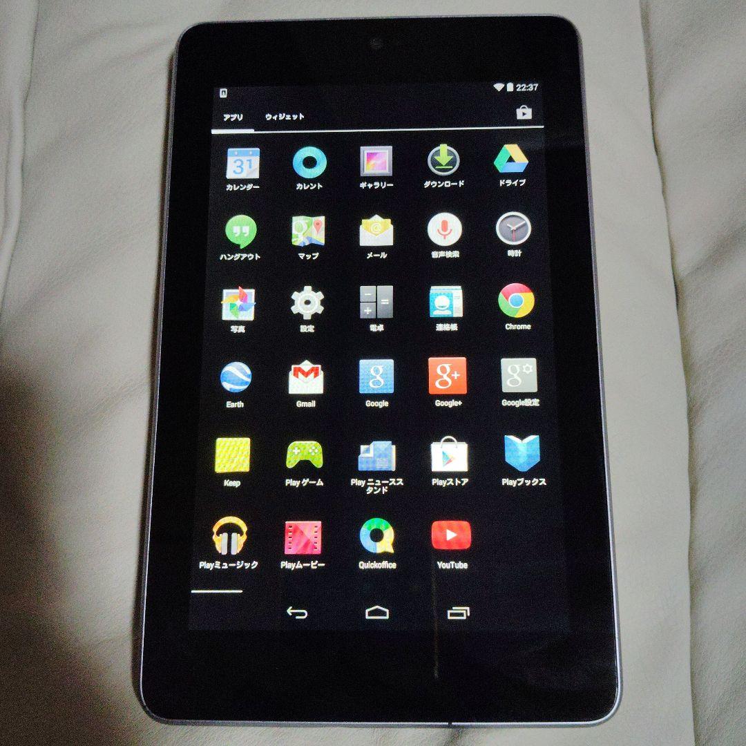 ASUS Nexus7 (2012) タブレット 箱・付属品あり