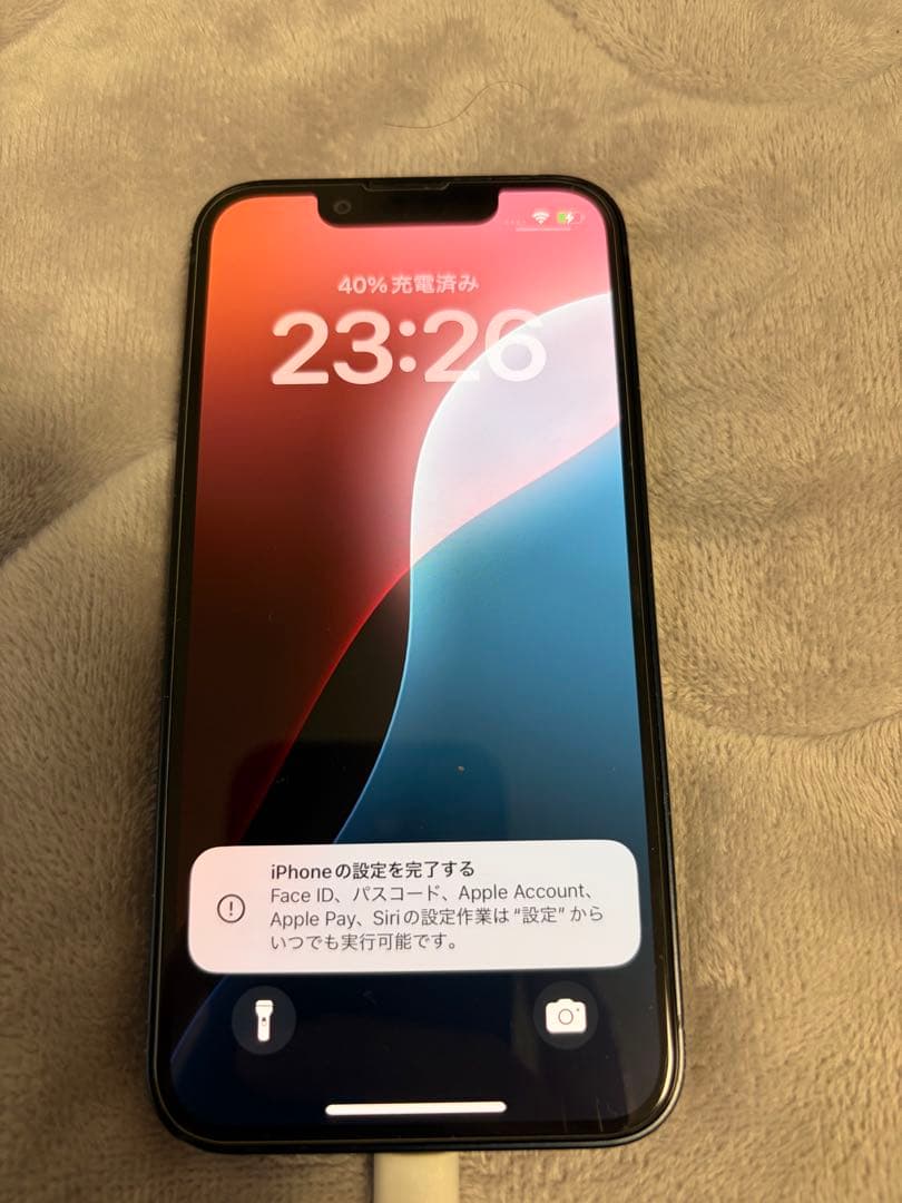 iPhone 13 mini 256GB 純正バッテリー新品交換 100%
