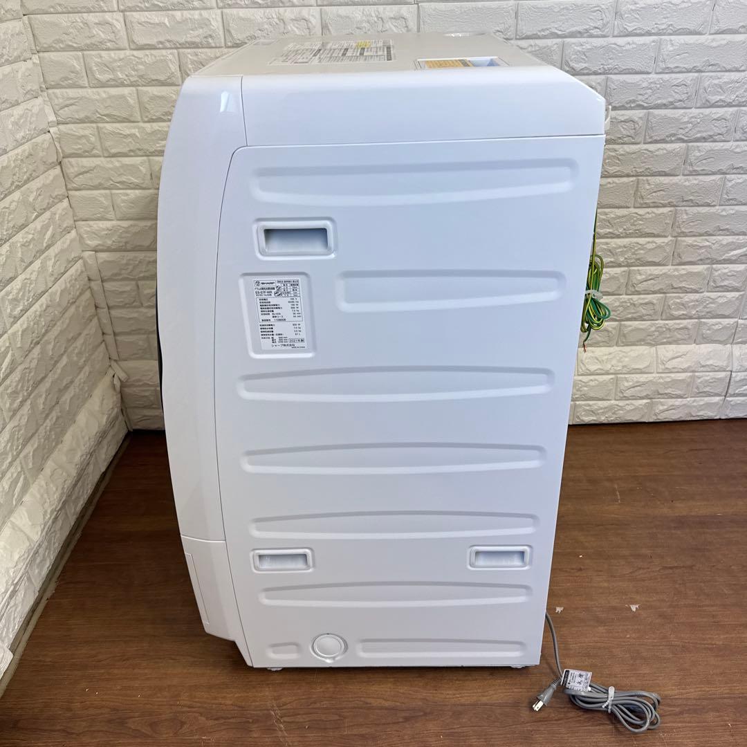 むー　ドラム式洗濯機 ES-S7F-WR 2021年製　容量7キロ　美品