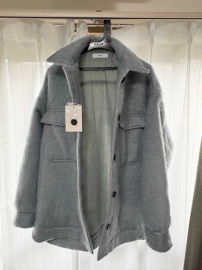 HEILIS シャギーコート(軽量/ライトブルー)