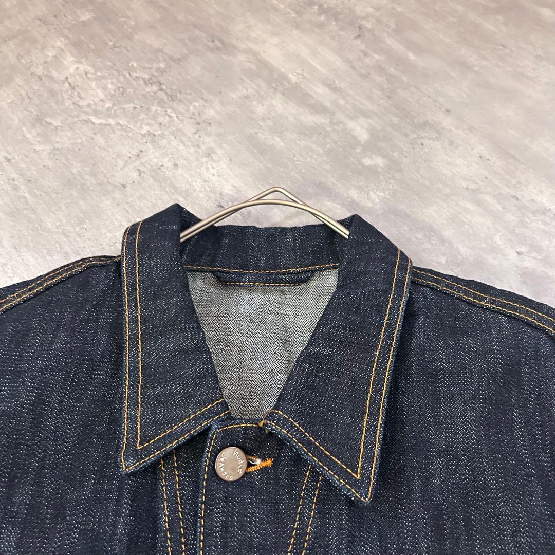 Z122【即完売】【記念品(10周年)】ヌーディージーンズ つなぎ デニム 濃紺