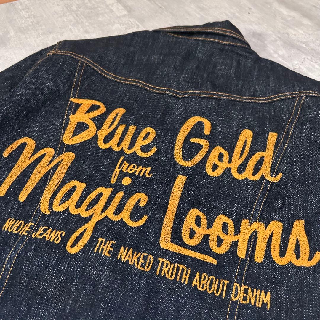 Z122【即完売】【記念品(10周年)】ヌーディージーンズ つなぎ デニム 濃紺