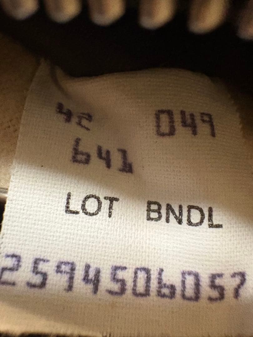 極美品 ボアライナー付 schott ショット 641 立襟黒革ライダース 42