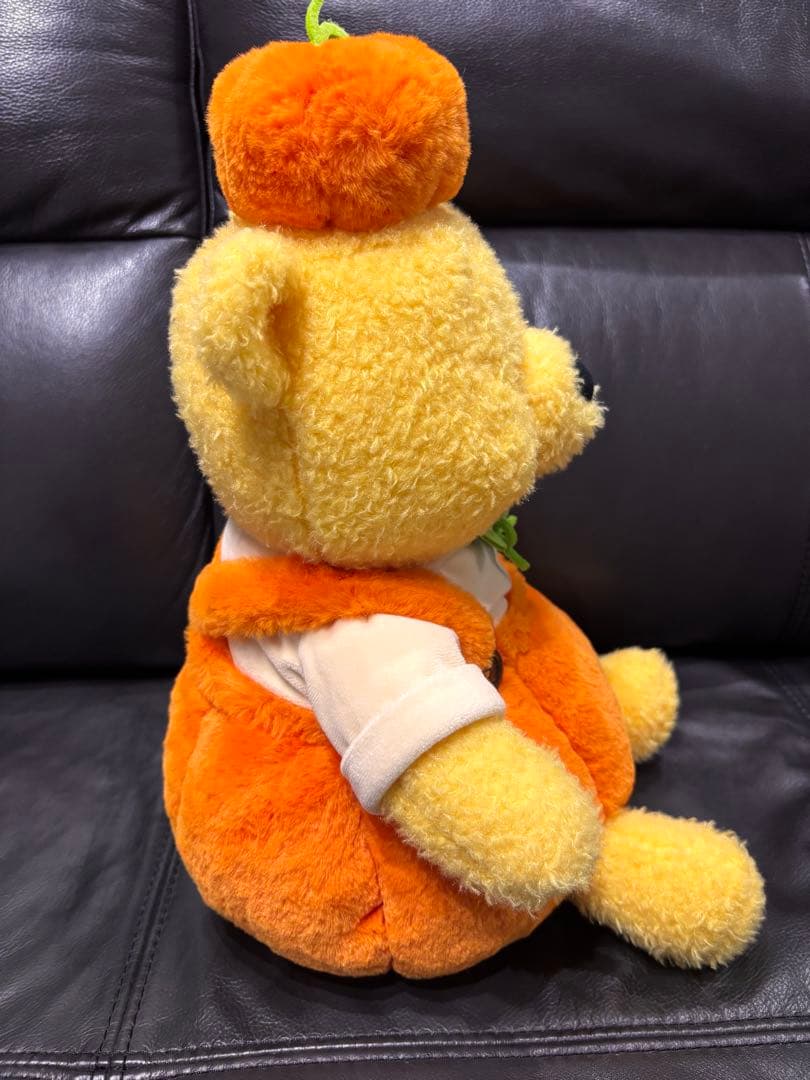 ディズニー　ハロウィーン 2025 ぬいぐるみ　プーさん　パンプキン