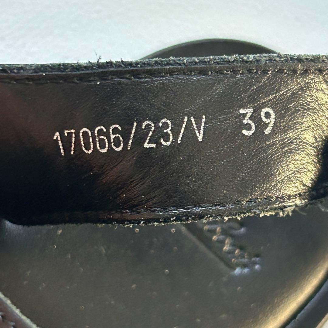 極美品 パラブーツ アドリアティック サンダル ブラック 39