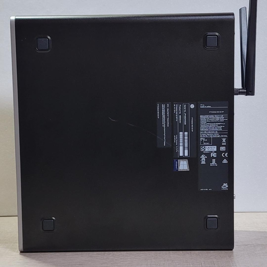 Core i5 9600／無線LAN内蔵／16GB／SSD256／HDD2TB①