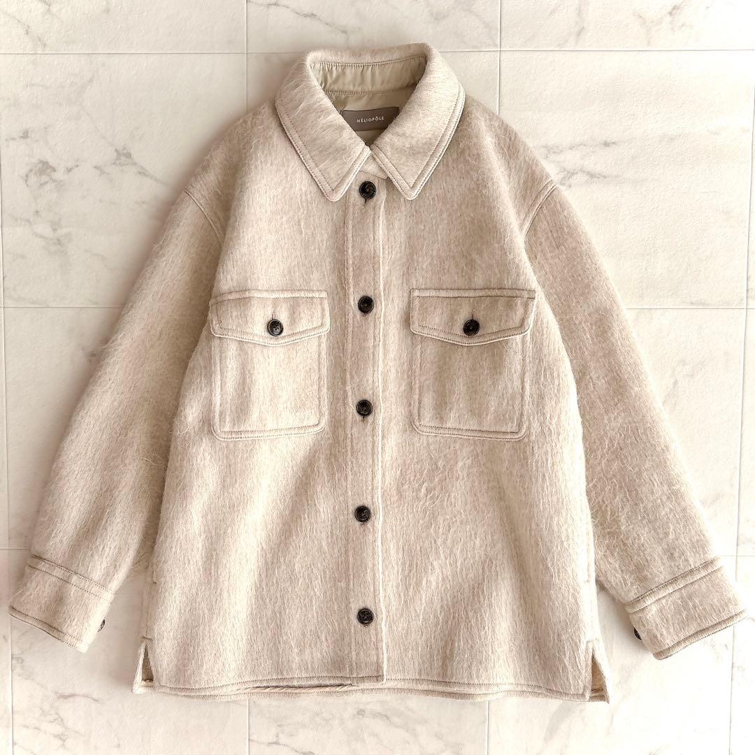 現行品✨エリオポール　　CPOシャツブルゾン　ベージュ