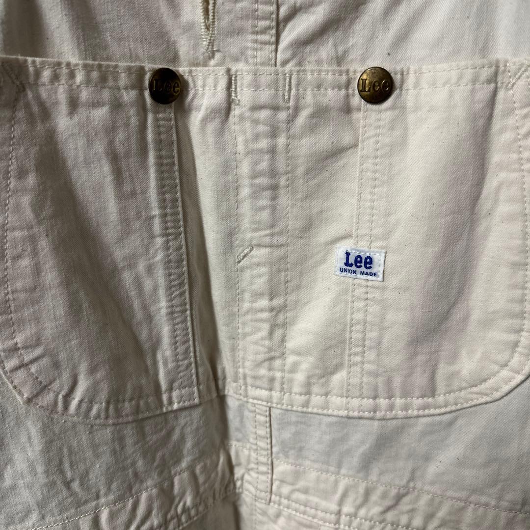 Lee ホワイトオーバーオール