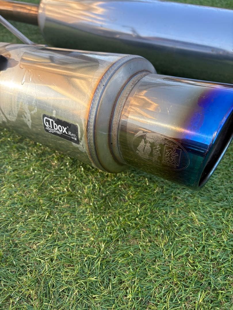 bB 柿本　レーシングマフラー