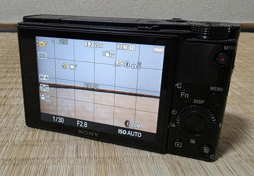 エラー E:91:01 Sony RX100 IV 海外版 ジャンク