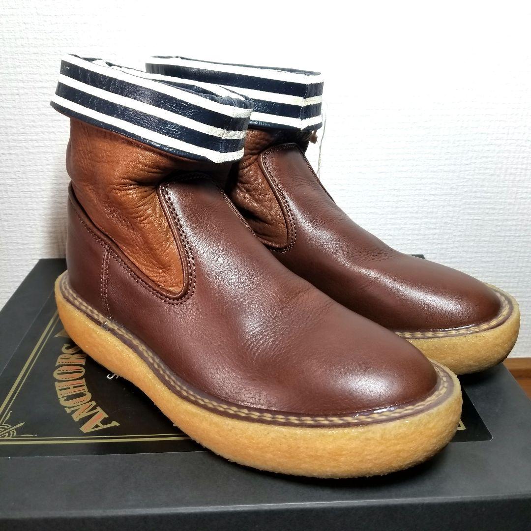 【美品】kapital キャピタル リンクルポパイブーツ　23.0～23.5