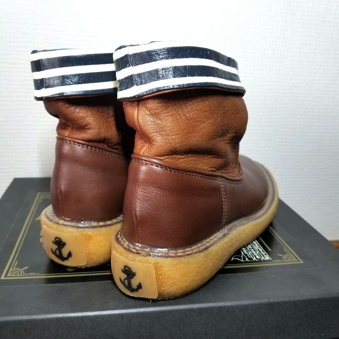【美品】kapital キャピタル リンクルポパイブーツ　23.0～23.5